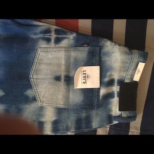Mens levis rare japaneese denim dye shorts